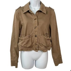 Hei Hei Anthropology Utility Cropped Jacket S